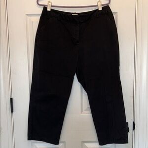 J. Jill Women’s Cropped Black Chinos